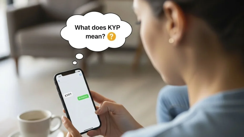 what does kyp mean in text
