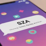 what does sza mean in text