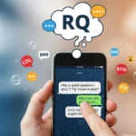 whats rq mean in text