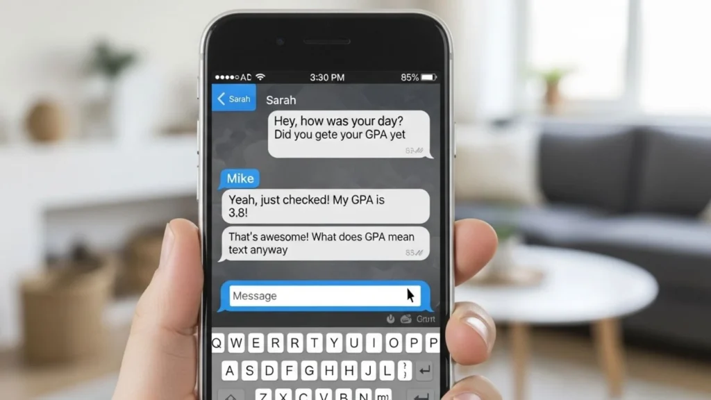 what does gpa mean in text