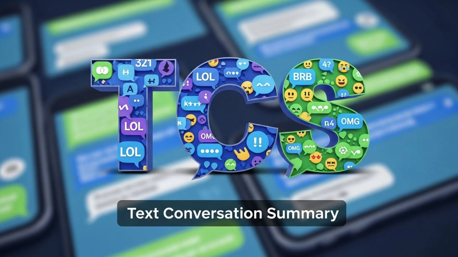 what does tcs mean in text