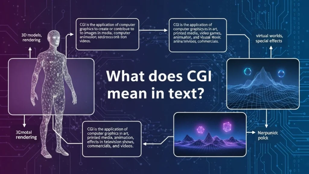 what does cgi mean in text