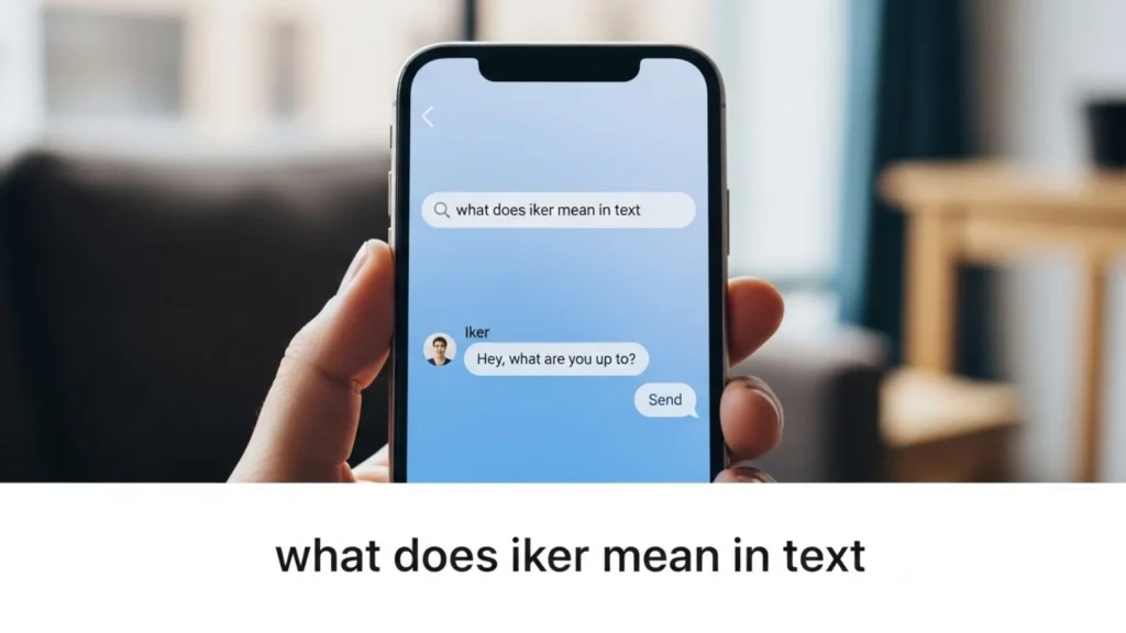 what does iker mean in text