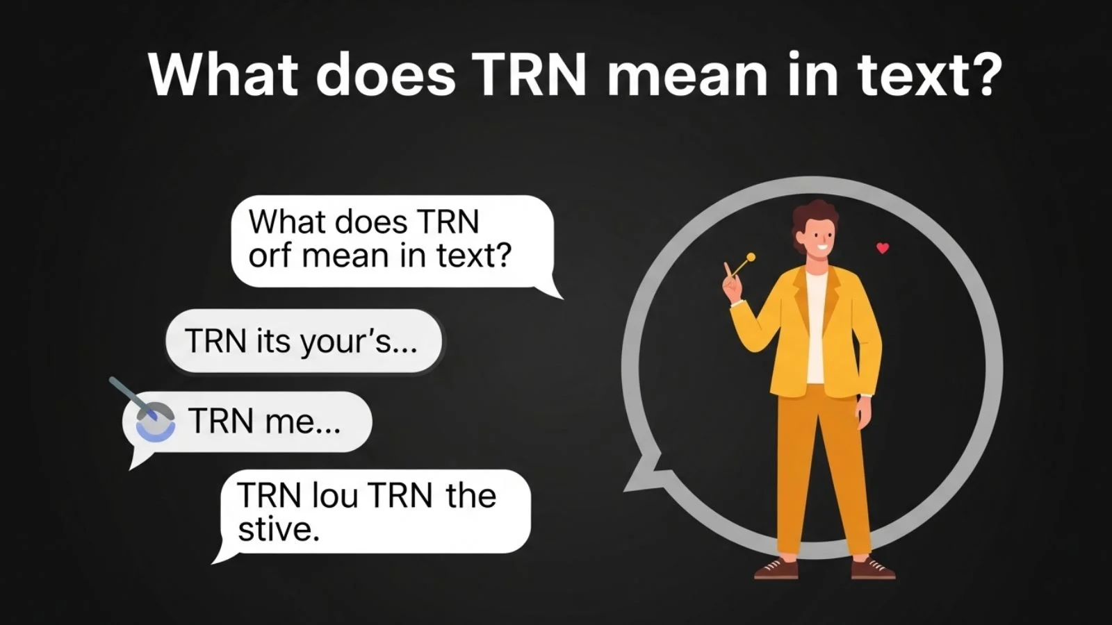 what does trn mean in text
