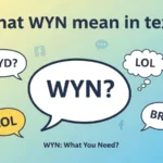 what wyn mean in text