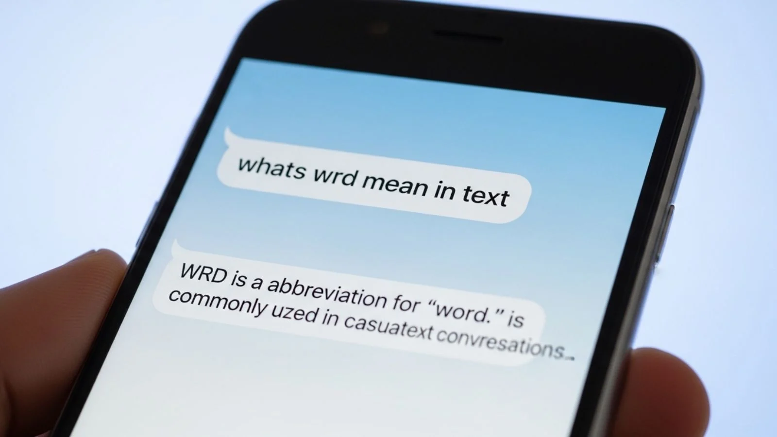 whats wrd mean in text