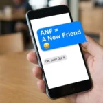 what does anf mean in text