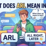 what does arl mean in text