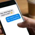 what does itd mean in text