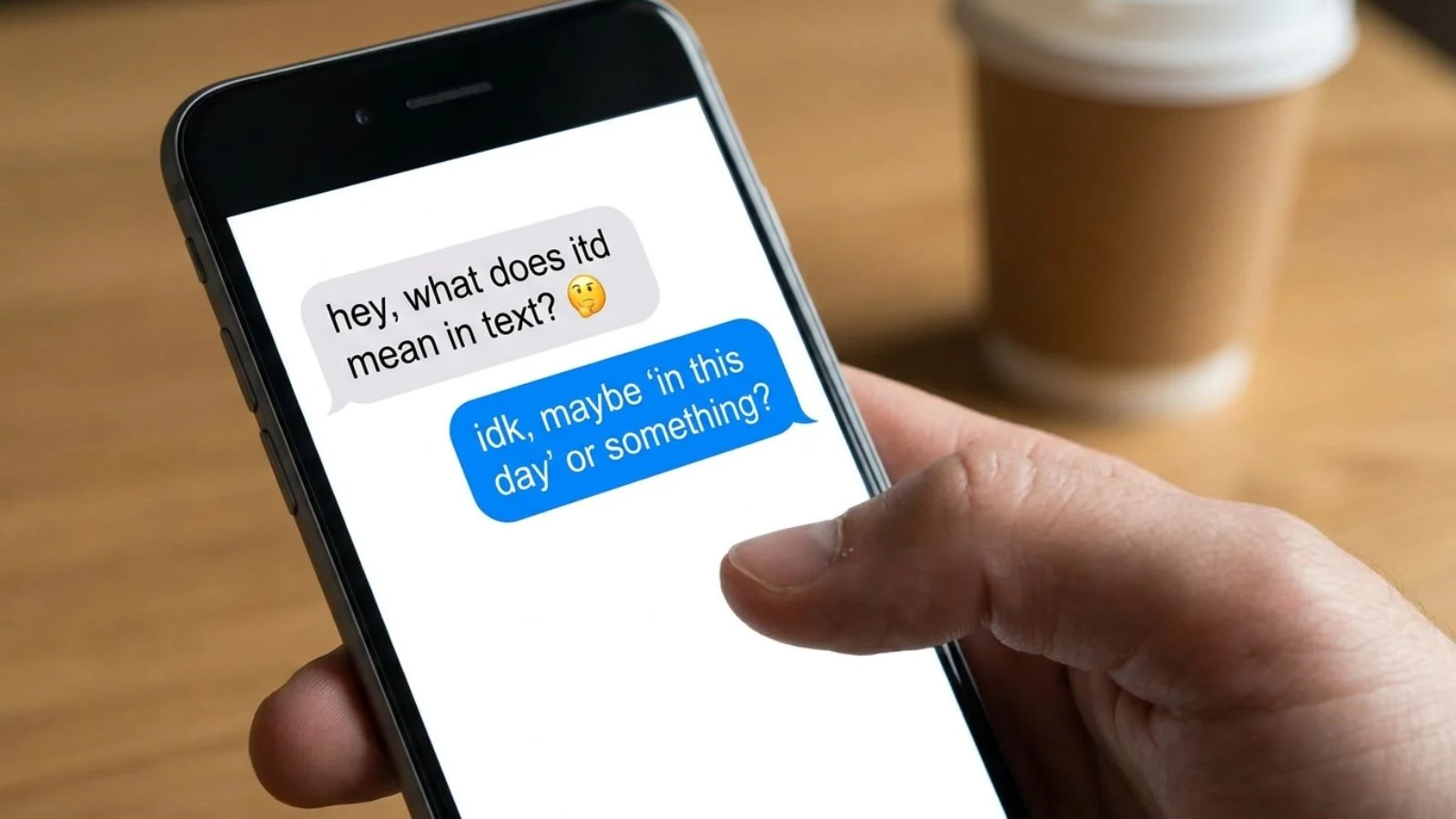what does itd mean in text