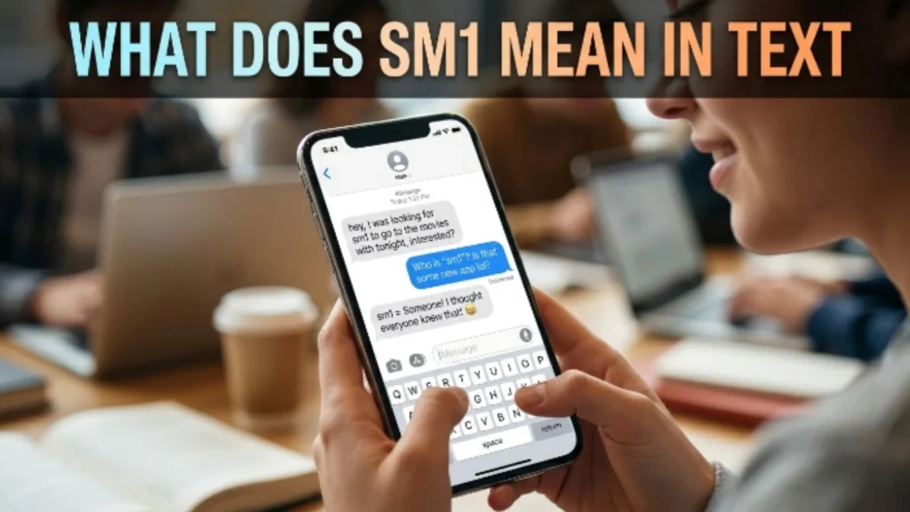 What Does SM1 Mean in Text