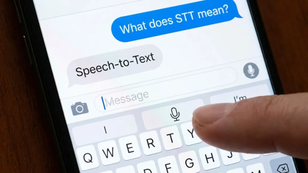 what does stt mean in text
