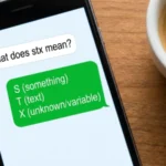 what does stx mean in text