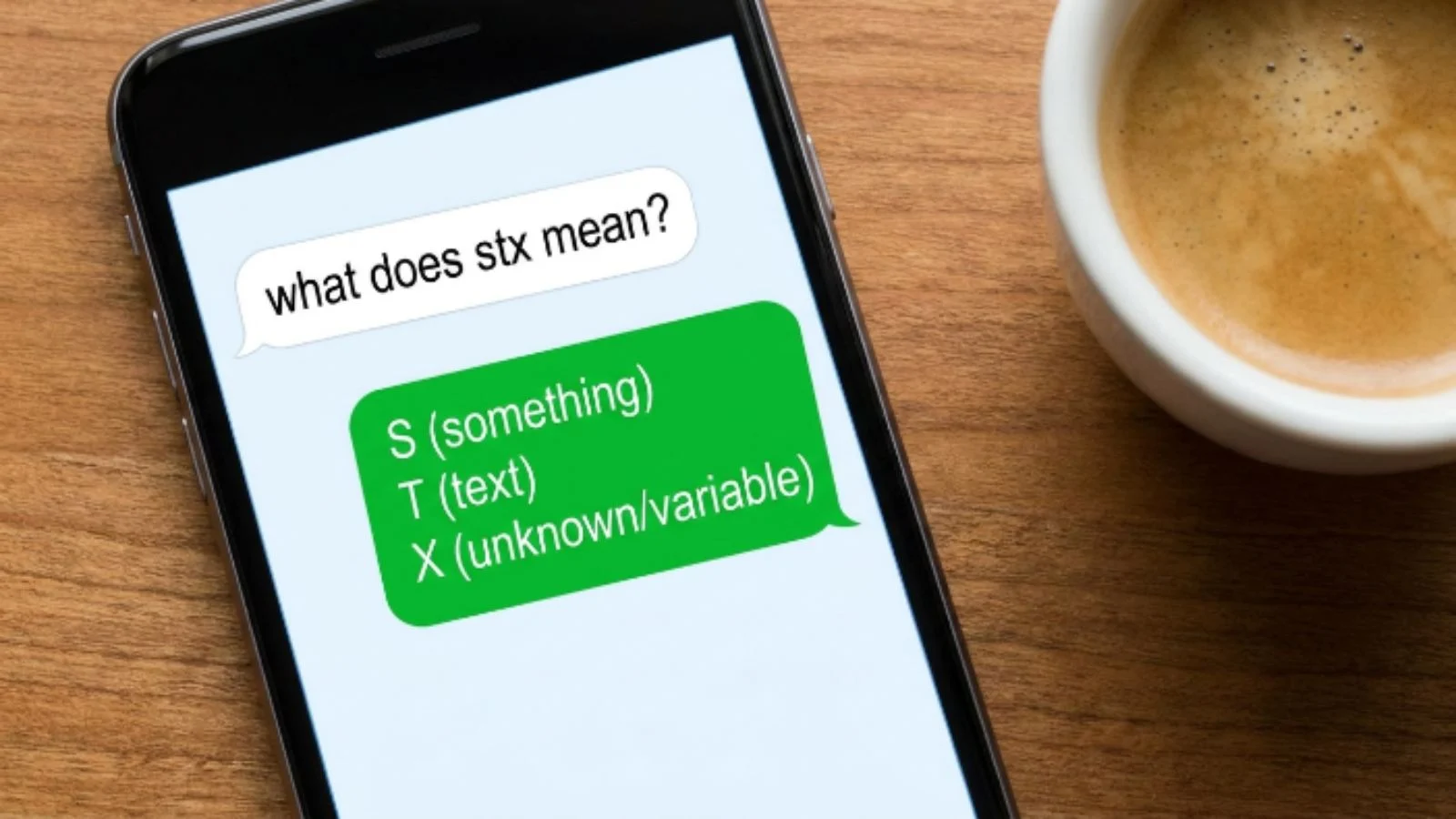 what does stx mean in text