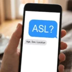 what dose asl mean in text