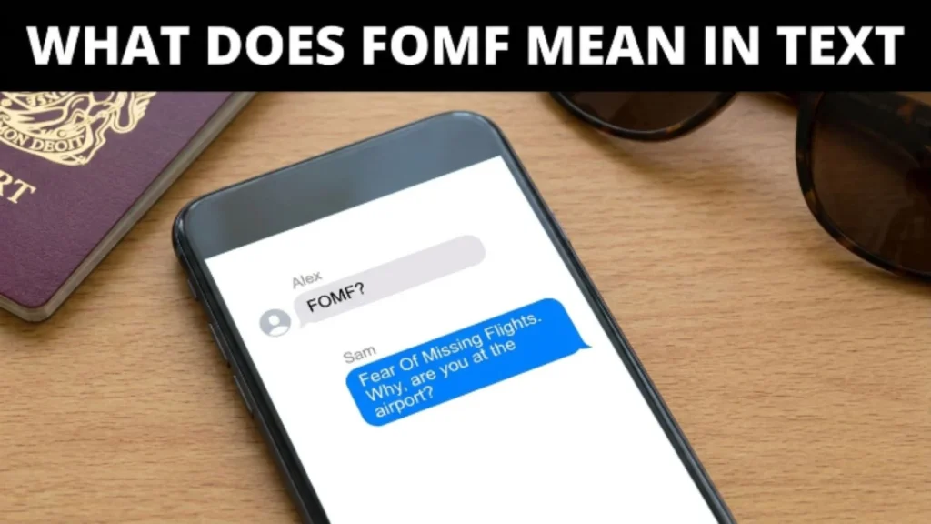 what do fomf mean in text