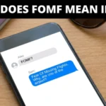 what do fomf mean in text