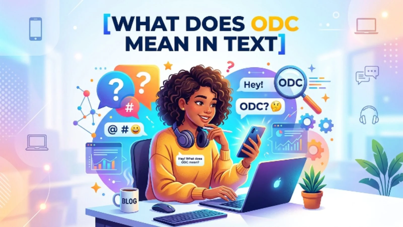 what does odc mean in text