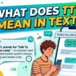 what does ttl mean in text