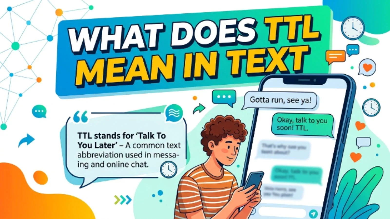 what does ttl mean in text