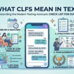 what clfs mean in text
