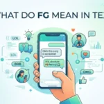 what do fg mean in text