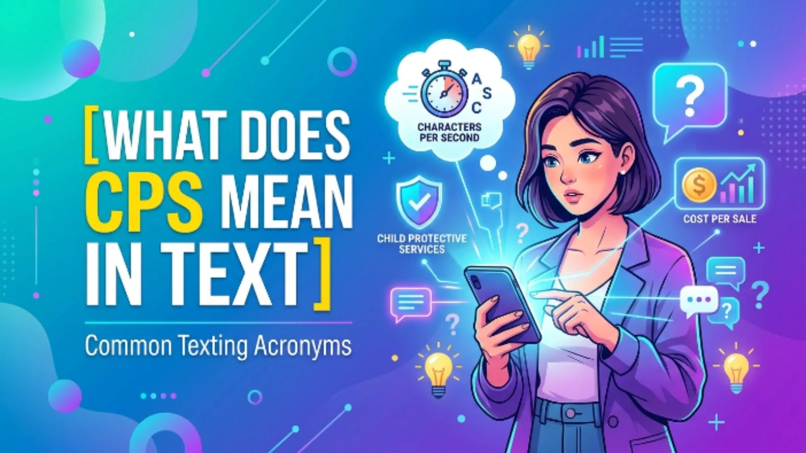 what does cps mean in text