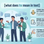 what does hv mean in text