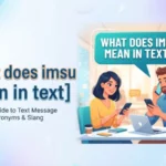 what does imsu mean in text