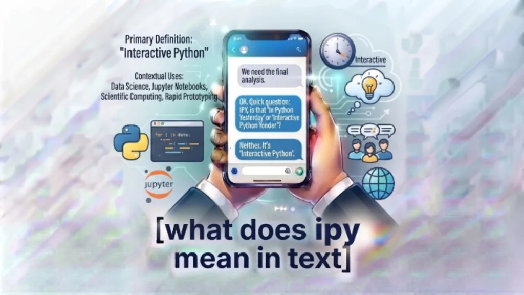 what does ipy mean in text