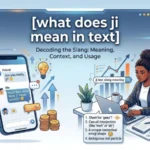 what does ji mean in text