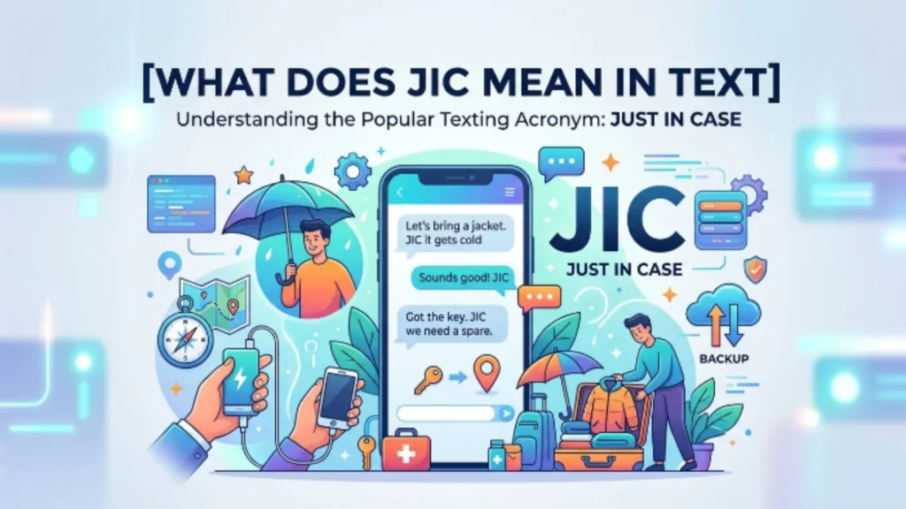 what does jic mean in text