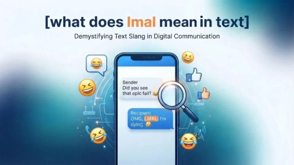 what does lmal mean in text