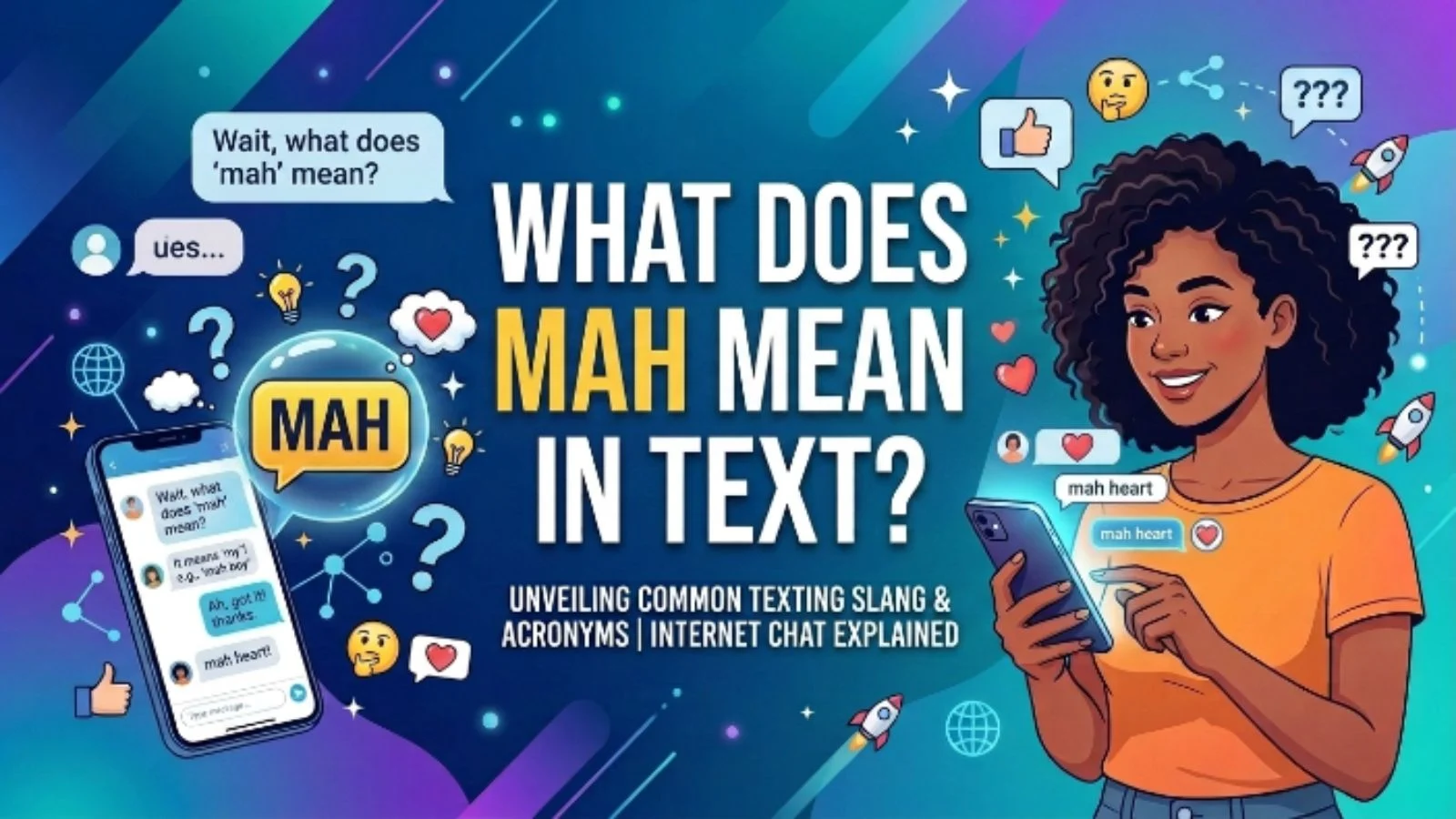 what does mah mean in text