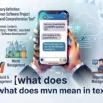 what does mvn mean in text