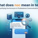 what does noc mean in text