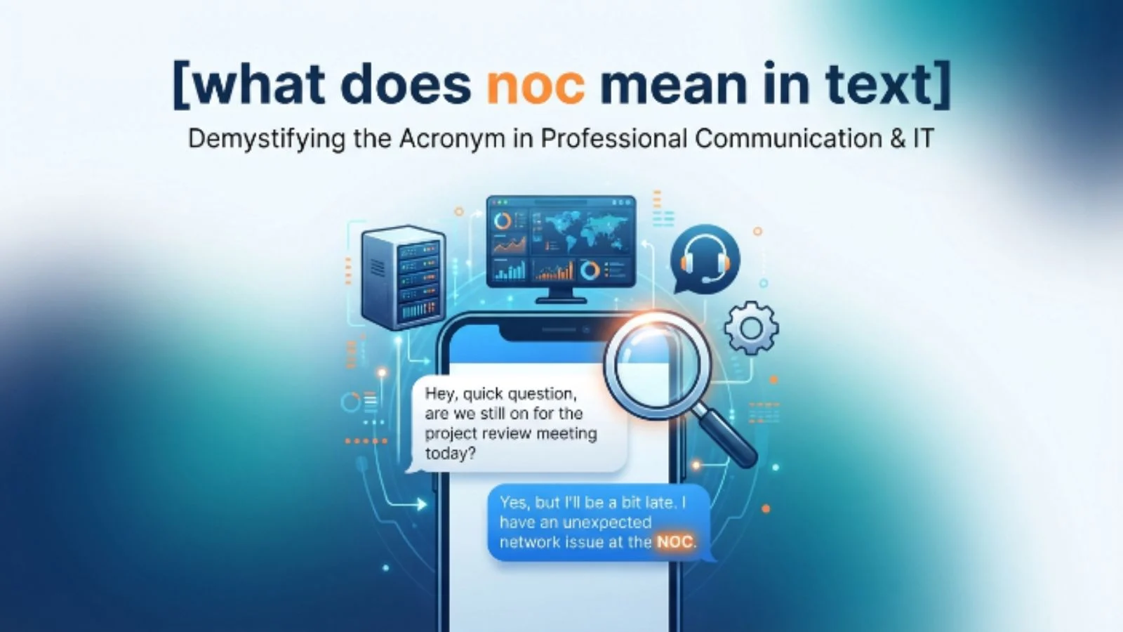 what does noc mean in text
