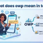 what does owp mean in text