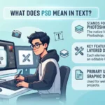 what does psd mean in text