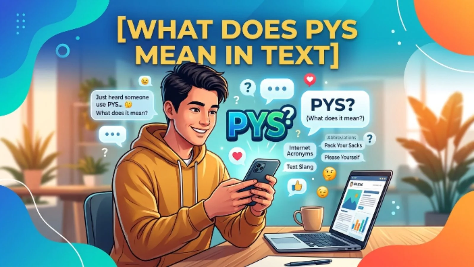what does pys mean in text