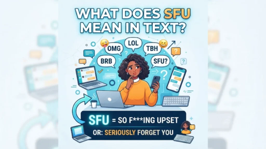 what does sfu mean in text