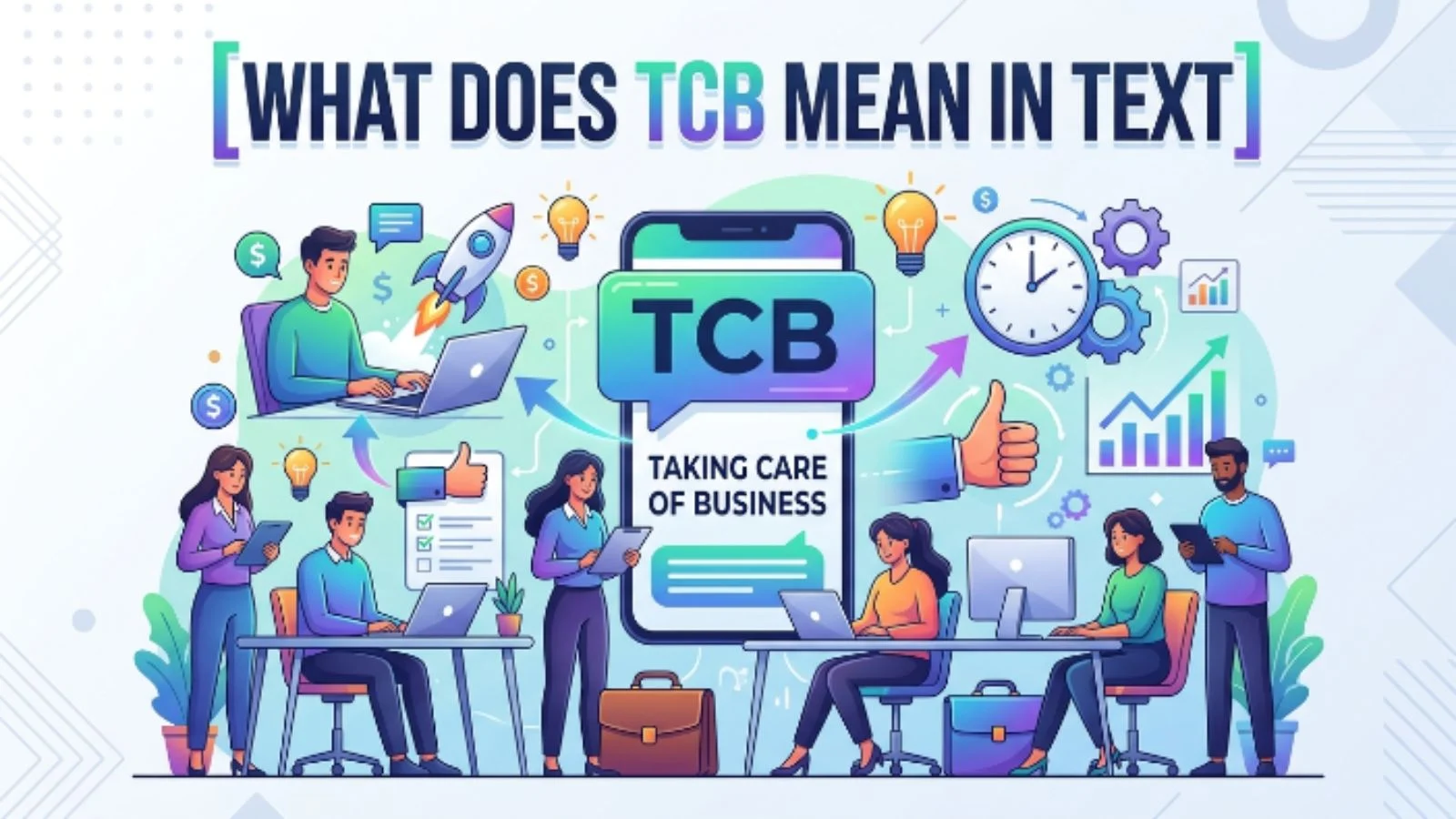 what does tcb mean in text