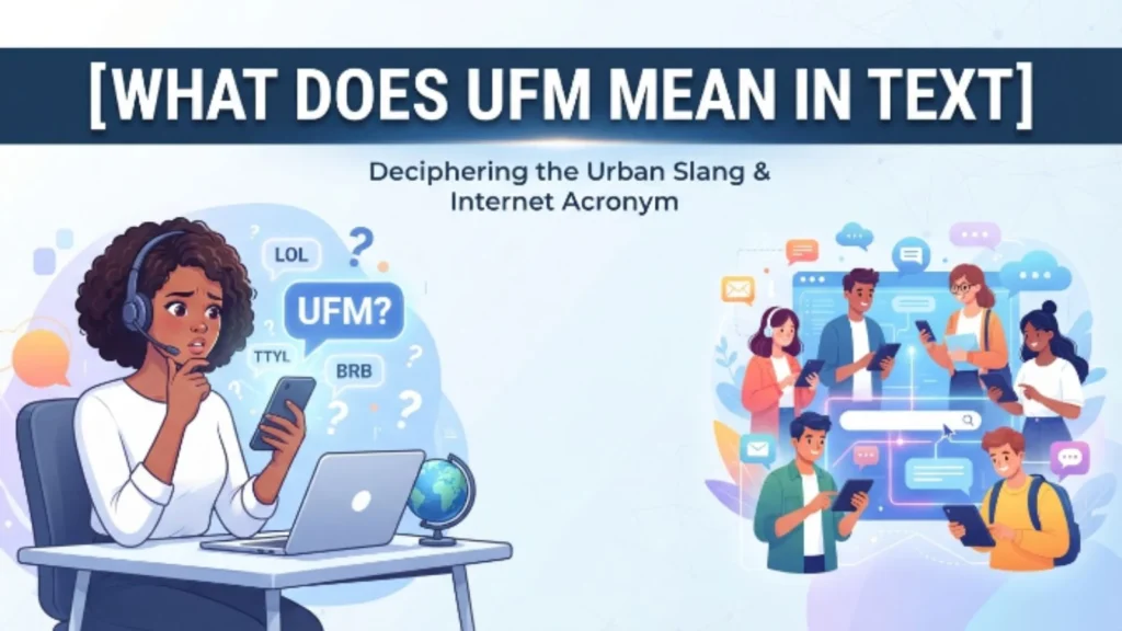 what does ufm mean in text