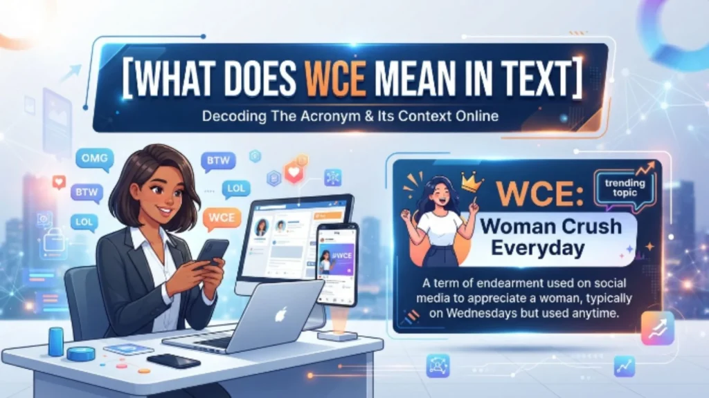 what does wce mean in text