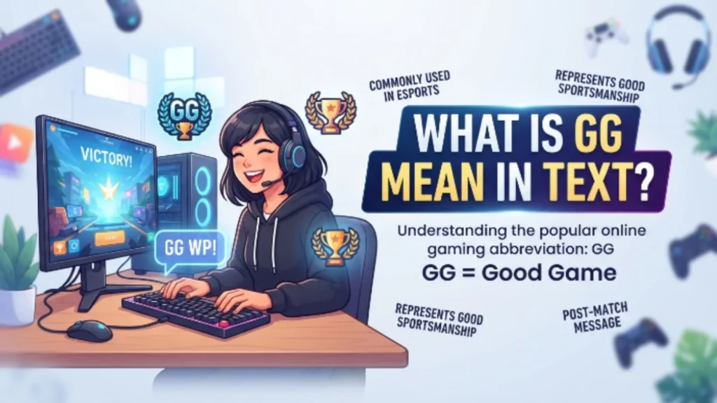 what is gg mean in text