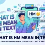 what is hm mean in text