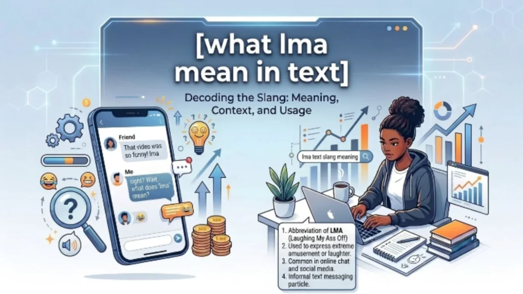 what lma mean in text