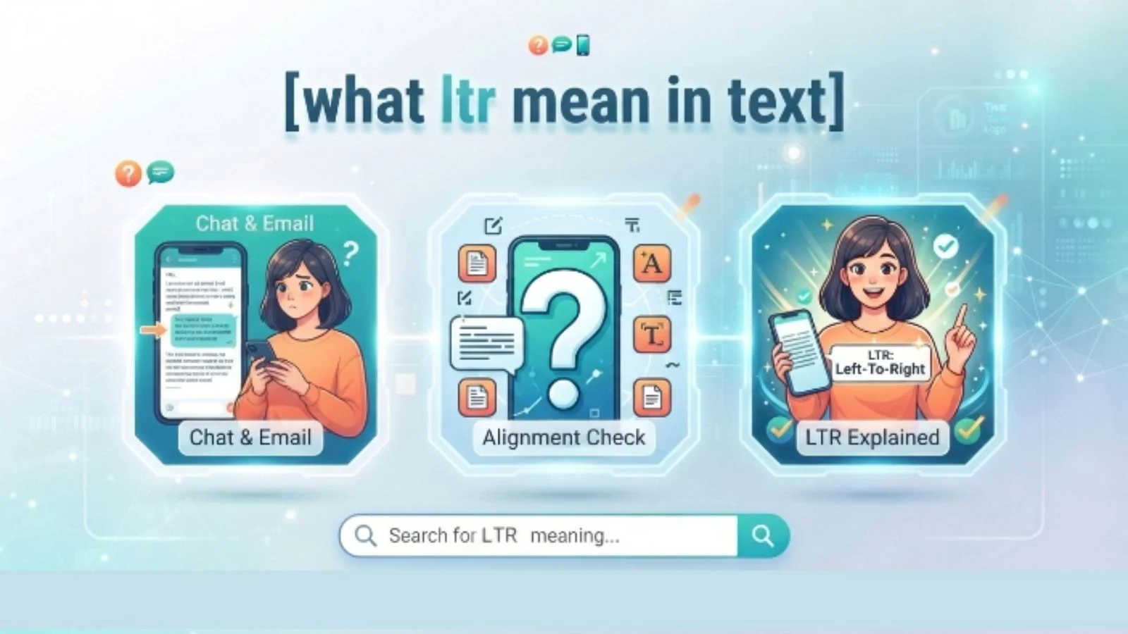 what ltr mean in text