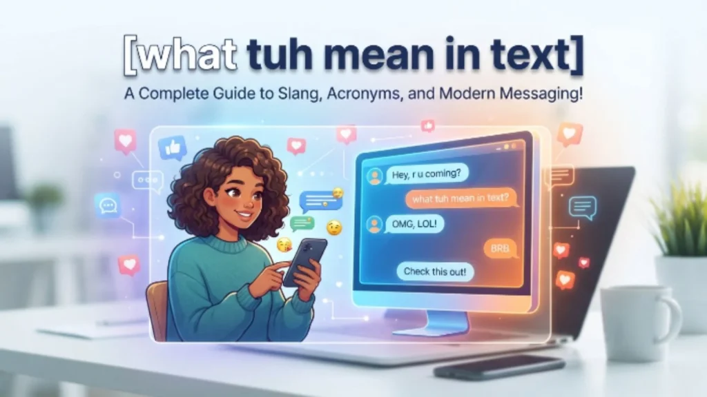 what tuh mean in text