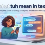 what tuh mean in text